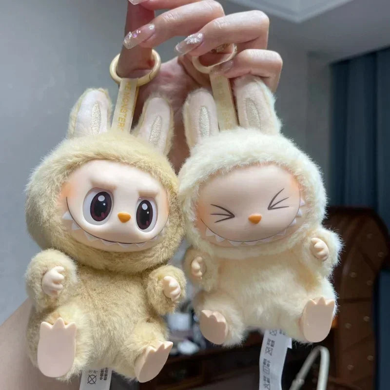Kawaii Monsters Labubu Have A Seat Series – High-Quality Vinyl Face Doll Keychain